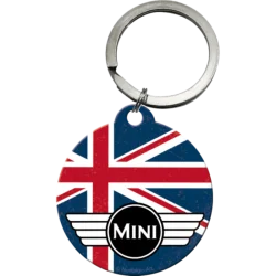 Porte-clés Mini fond Union Jack