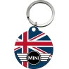 Porte-clés Mini fond Union Jack