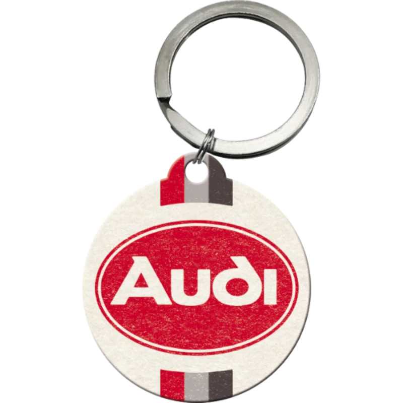 Porte-clés Audi logo rond