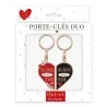 Porte-clefs Duo "Toujours avec toi"