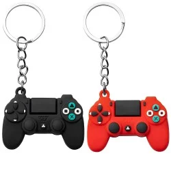 Porte-clef manette de jeu vidéo