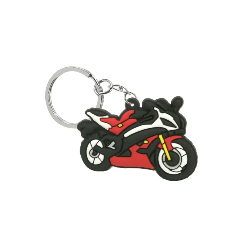 Porte-clés moto de course