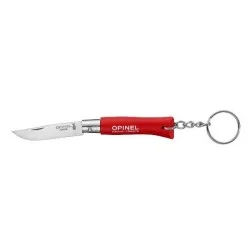 Porte-clés couteau Opinel n°4 rouge