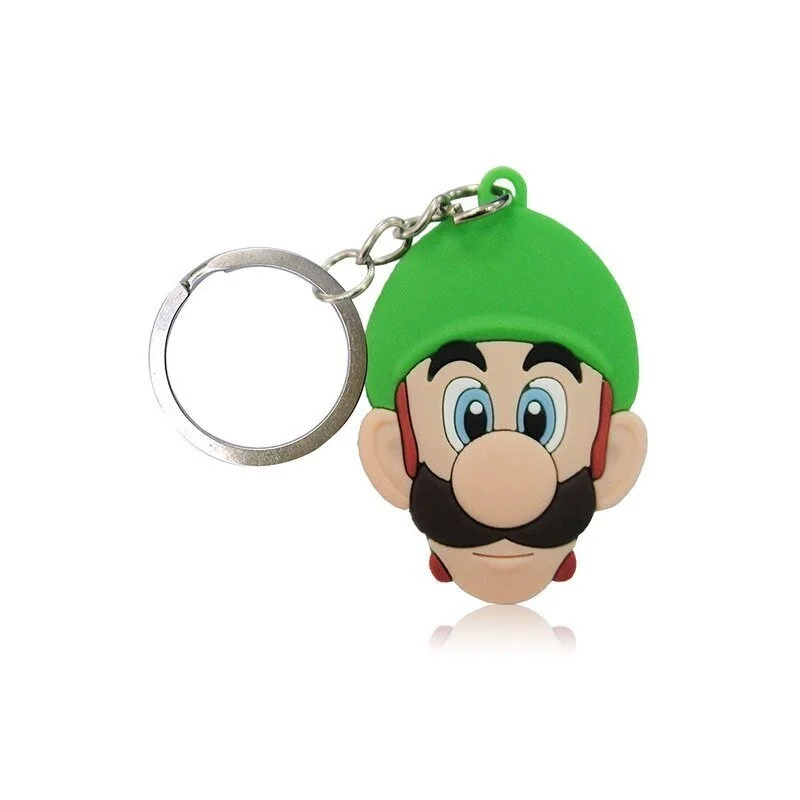 Porte clé Luigi en PVC