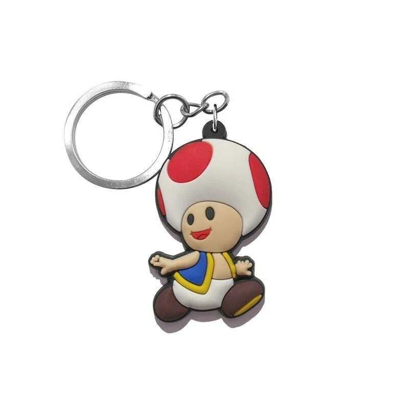 Porte-clés Toad en PVC