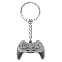 Porte clé manette de jeux en métal